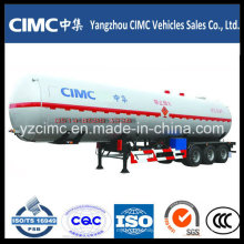 Cimc 3 Axle LPG Tanker Semi Trailer